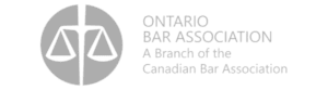 Ontario Bar Association Logo Ontario Bar Association Logo